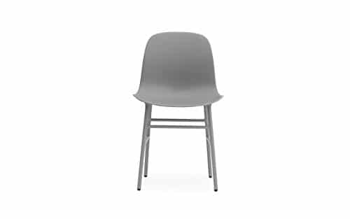Normann Copenhagen - Form Stuhl mit Metallgestell - grau - Simon Legald - Design - Esszimmerstuhl - Küchenstuhl - Speisezimmerstuhl