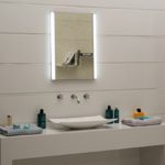 Ultrahell LED-Beleuchtung Lichtspiegel Badezimmerspiegel GS100N Wandspiegel Tageslichtweiß IP44 (50 x 70 cm)