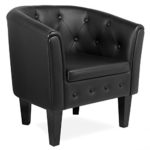 Homelux Clubsessel Loungesessel Cocktailsessel Chesterfield (L x B x T) 70 x 63 x 53 cm Schwarz Homelux Clubsessel Loungesessel Cocktailsessel Chesterfield (L x B x T) 70 x 63 x 53 cm Schwarz