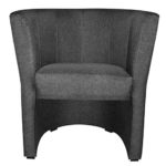 TOP Sessel Clubsessel Loungesessel Cocktailsessel Sawanna Grau W042 34