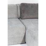 KARE Design Ecksofa Sofa Couch Ottomane Infinity grau