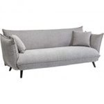 Kare Design Sofa Molly 3-Sitzer B205xT90xH80 grau