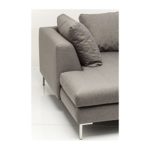 Sofa D Winkel Bruno Panini klein grau links Kare Design
