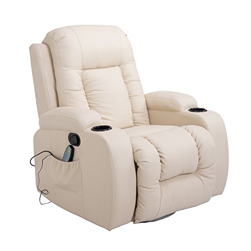 Homcom Massagesessel Fernsehsessel Relaxsessel TV Sessel Wärmefunktion mit Fernbedienung