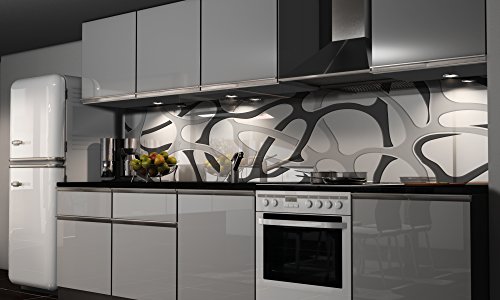 Küchenrückwand Folie selbstklebend Spritzschutz Fliesenspiegel Deko Küchenzeile Style | mehrere Größen