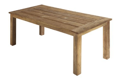 Teaktisch Esstisch retro recycelt Holztisch Teak Tisch 160 x 90 x 75 cm