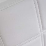 CLP Freischwinger EMILY mit hochwertiger Polsterung und Kunstlederbezug | Schwingstuhl mit Metallgestell und einer Sitzhöhe von: 50 cm | In verschiedenen Farben erhältlich Weiß