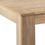 CAVADORE Tisch NICK/kleiner, praktischer Küchentisch 80 x 80 cm aus Melamin Sonoma Eiche/Esstisch in hellbraun Ton/Resistent gegen Schmutz/80 x 80 x 75 cm (L x B x H)