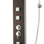 DP bath - Duschpaneel mit Hydromassage, 1 Stück, silber, CF-7074