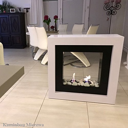 Brenngelkamin Gelkamin Kaminofen Raumteiler Kaminfeuer für schöne Stunden im Wohnzimmer