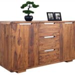 DuNord Design Sideboard PANAJI 145 cm Sheesham Massiv Holz
