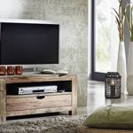 Sheesham Holz massiv TV-Board Massivmöbel Nature Grey #0126