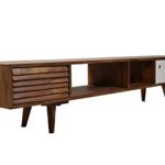 Sideboard Retro Oslo TV Board Sheesham Massivholz 180