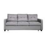 Furniture 247 3-Sitzer Schlafsofa - Grau Furniture 247 3-Sitzer Schlafsofa - Grau