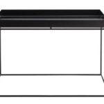 HAY Couchtisch Tray Table - side rect - schwarz, 60 x 40 x 54 Metall Pulverbeschichtet, Couchtisch - Beistelltisch