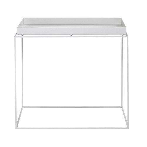 HAY Tray Table Beistelltisch rechteckig, weiß 40x60x54cm