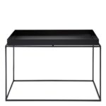 Tray Table Beistelltisch Schwarz large (60 x 60 cm)