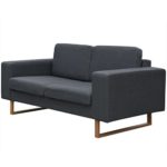 vidaXL Sofa Polstersofa 2-Sitzer Stoffsofa Loungesofa Couch Wohnzimmer Möbel vidaXL Sofa Polstersofa 2-Sitzer Stoffsofa Loungesofa Couch Wohnzimmer Möbel
